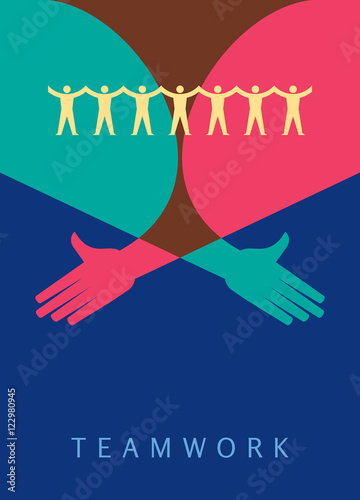 design for teamwork concept