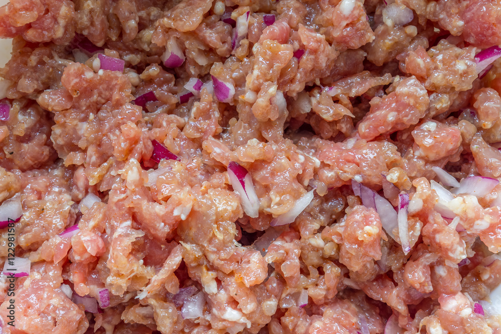 Minced meat for cutlets Minced meat for cutlets