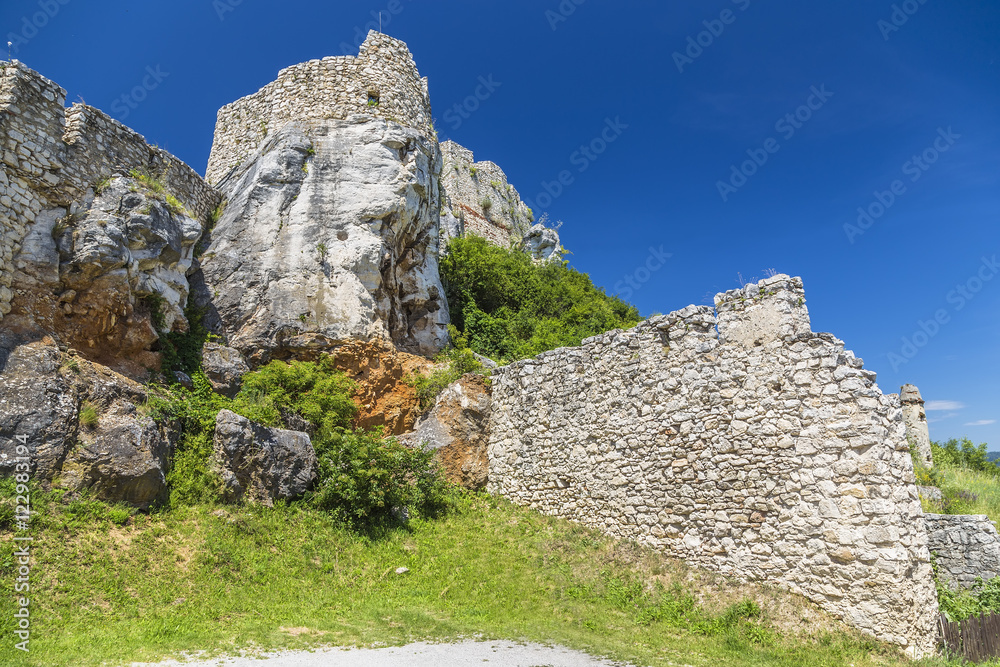Fortifications on the rocks