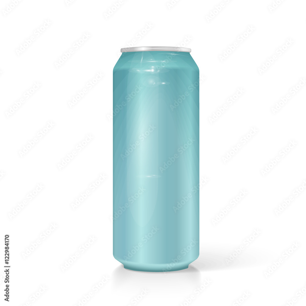 Metal Aluminum Beverage Drink Can 500ml. Mockup Template Ready For Your Design. Isolated On White Background. Product Packing. Metal Aluminum Beverage Drink Can 500ml. Mockup Template Ready For Your Design. Isolated On White Background. Product Packing.