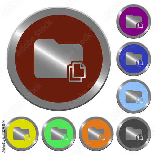 Color copy folder buttons