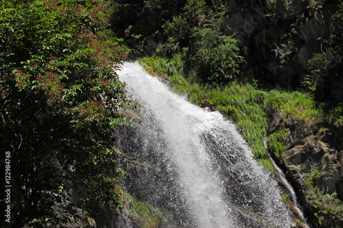 Cascada El Salto de Sallent de G  llego en el Valle de Tena  Huesca  Espa  a 