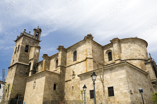 Santa Maria la Mayor church, Brozas, province of Caceres, Extremadura, Spain photo