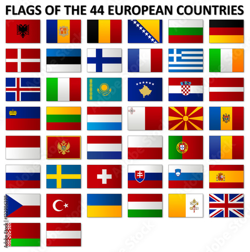 Free Download 44 Flags - European countries - GFXLoad