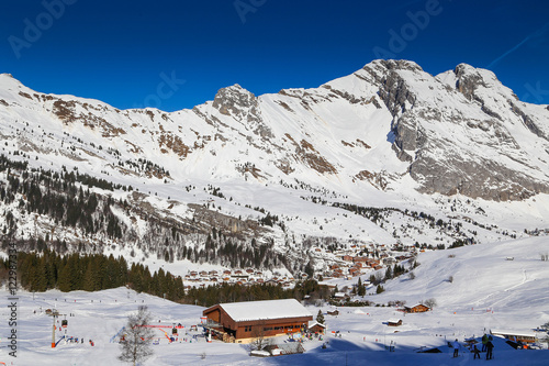 Station de ski - Grand Bornand © L.Bouvier