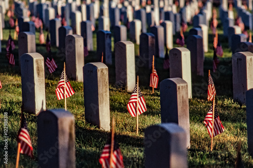 "Flags In" for Memorial Day at Arlington National Cemetary.