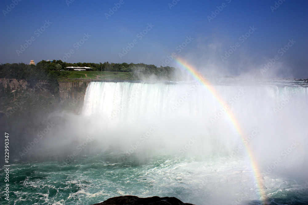 Fototapeta premium An den Niagara Fälle