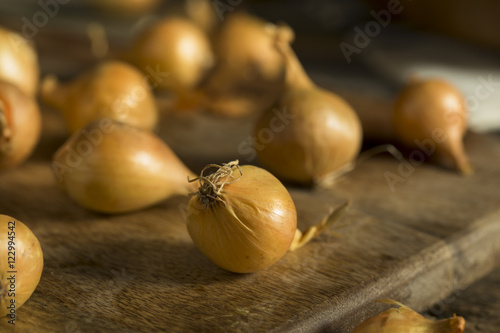 Organic Raw Yellow Pearl Onions