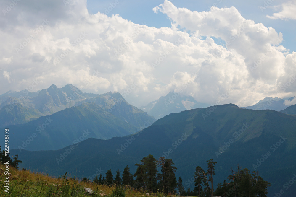 mountains in the Caucasus