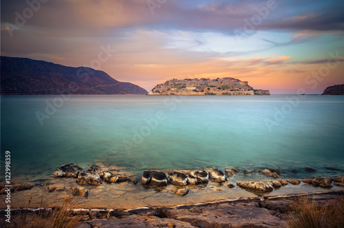 Spinalonga is an island where were isolated lepers, humans with the Hansen's desease. Here took place the story of Victoria 's Hislop novel 