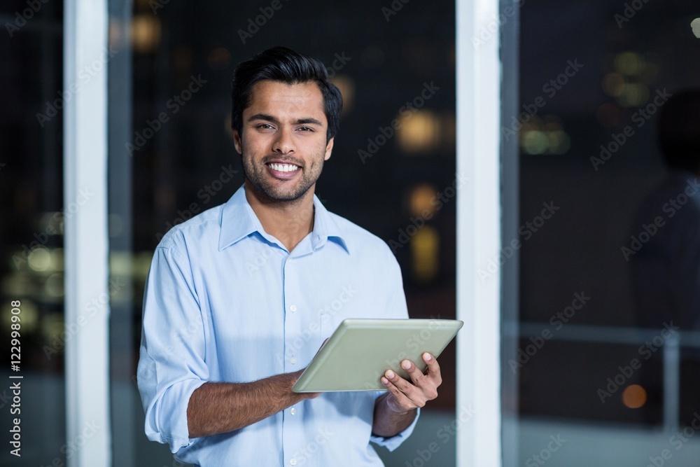 Businessman using digital tablet Businessman using digital tablet