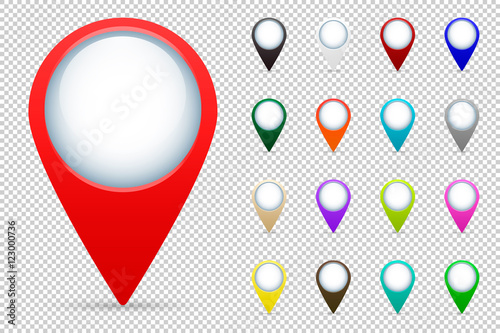 Vector map pointers set