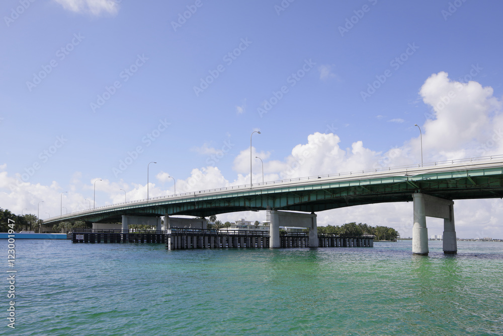 Bridge over water