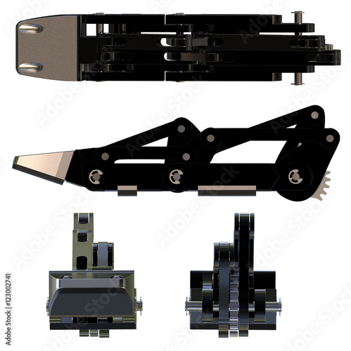 Robot gripper fingers