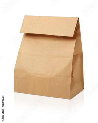 茶色の紙袋/ランチボックス photo