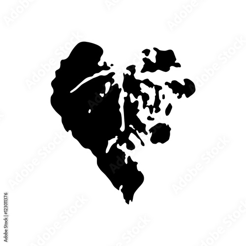 Heart shaped leaf 
