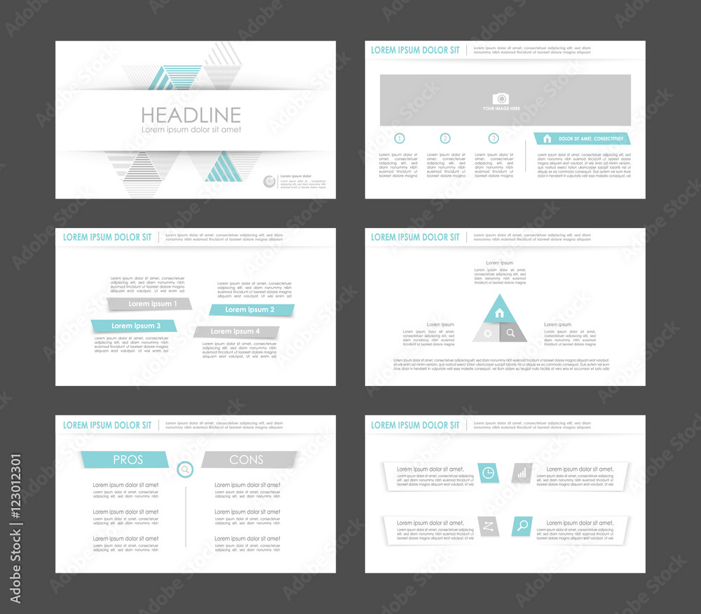 Infographic elements for presentation templates. Infographic elements for presentation templates.