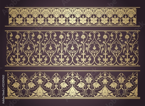 traditional paisley floral pattern, textile , Rajasthan, royal India