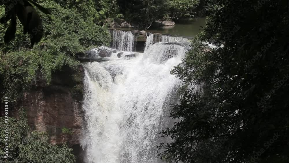 Haew Suwat Waterfall in Khao Yai National Park, Thailand Haew Suwat Waterfall in Khao Yai National Park, Thailand