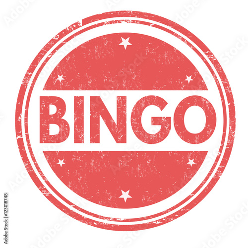 Bingo sign or stamp