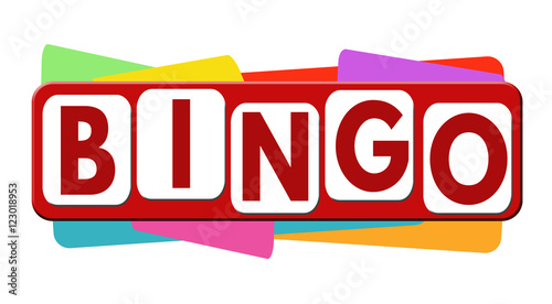 Bingo  banner or label