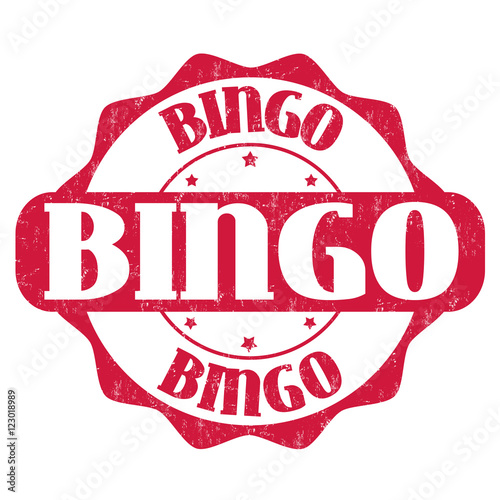 Bingo sign or stamp