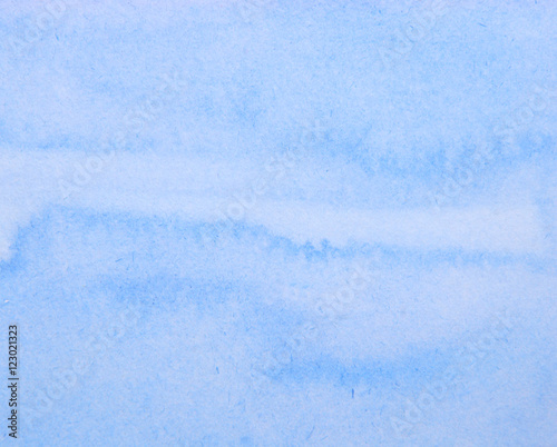 blue watercolor paper