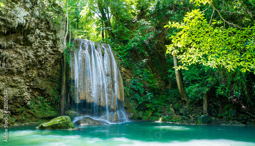 Waterfall at national park  thailand