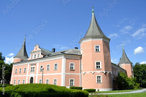 Architecture from Sokolov city and blue sky