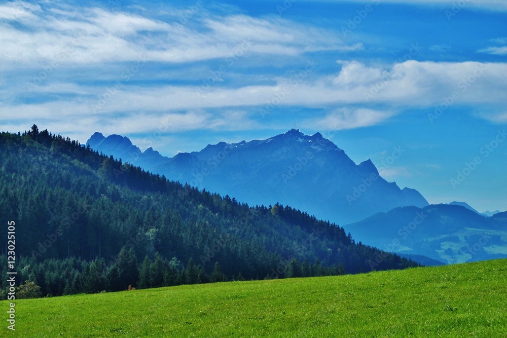 Säntis-Massiv im Herbst Säntis-Massiv im Herbst