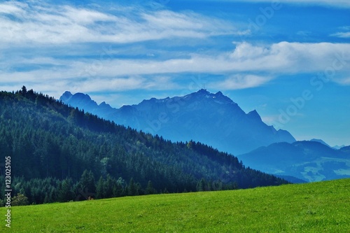 Säntis-Massiv im Herbst