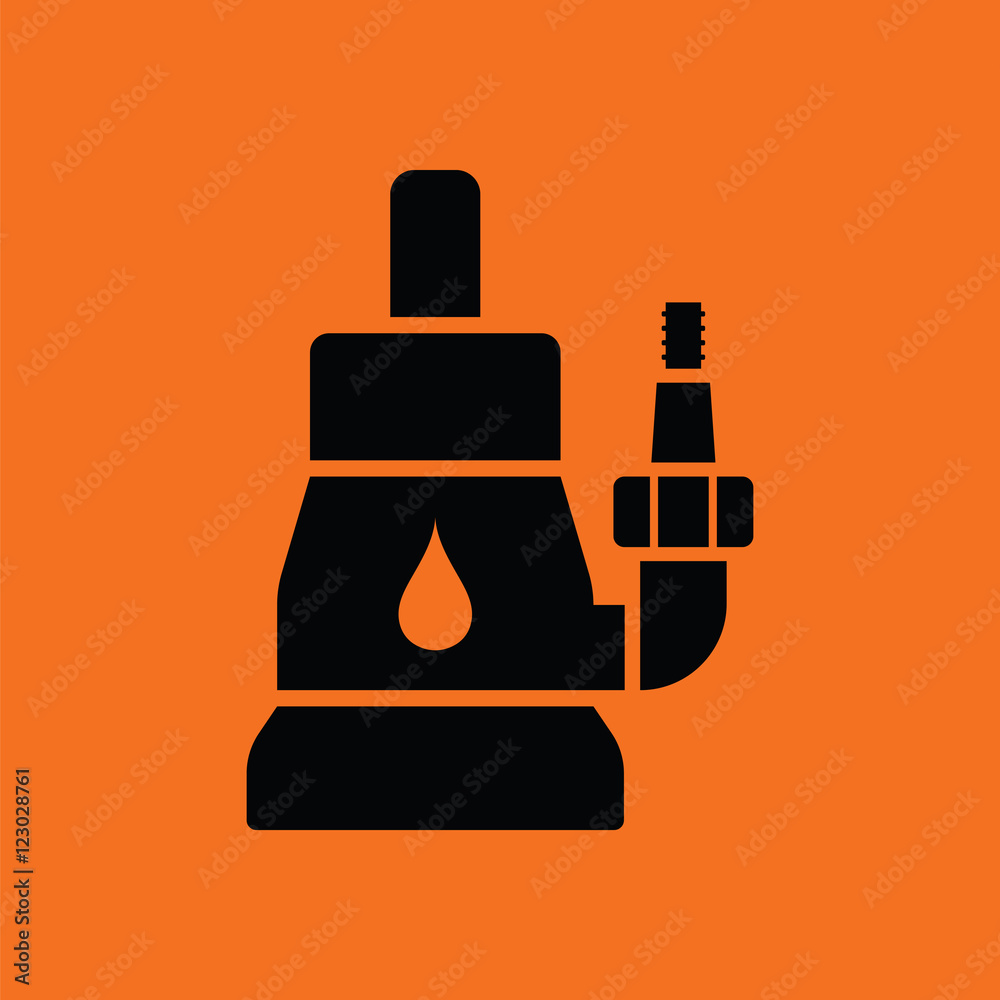 Submersible water pump icon Submersible water pump icon