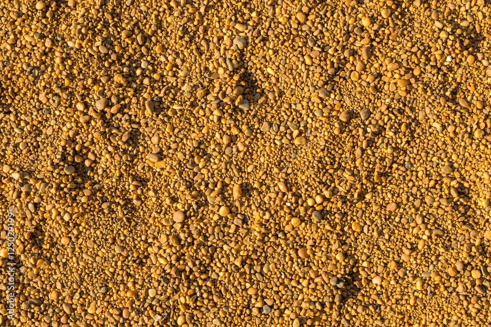 Pebble beach texture on the river bank Pebble beach texture on the river bank