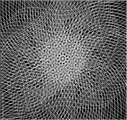 Abstract round decorative textured backdrop.