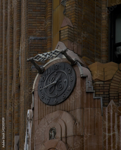 Clock on a Building