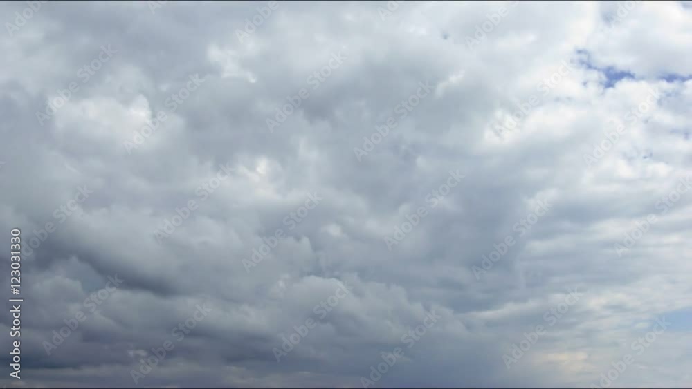 Storm clouds are moving in the blue sky. time lapse HD Storm clouds are moving in the blue sky. time lapse HD