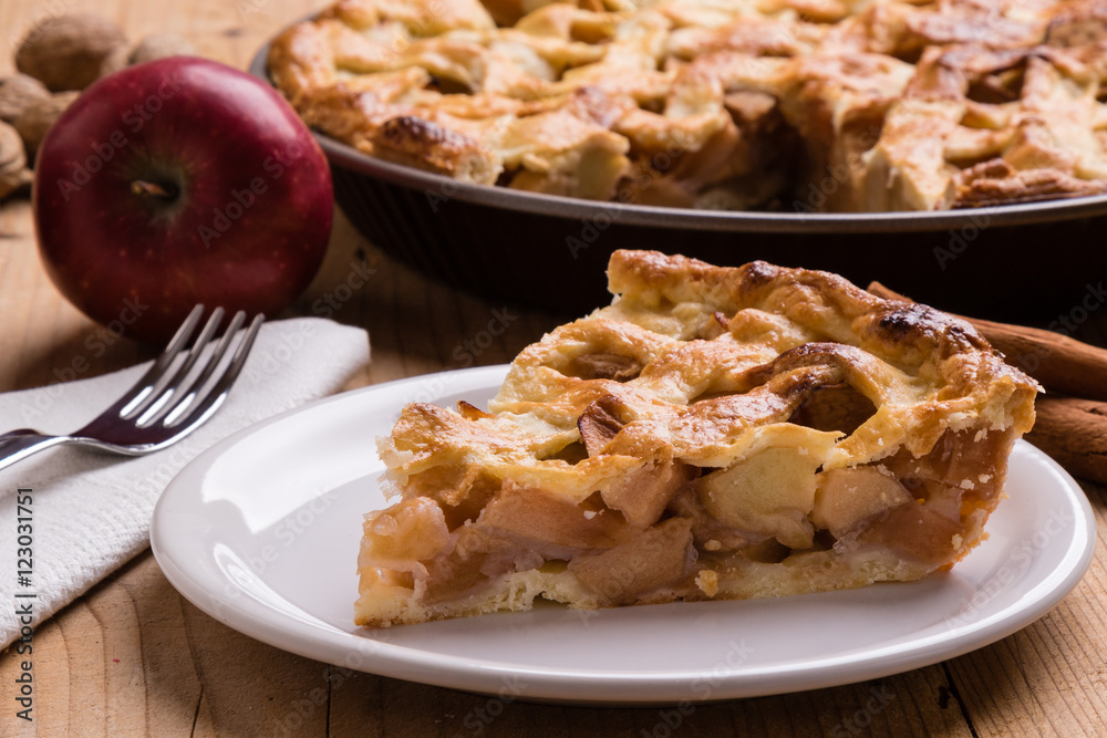 apple pie slice