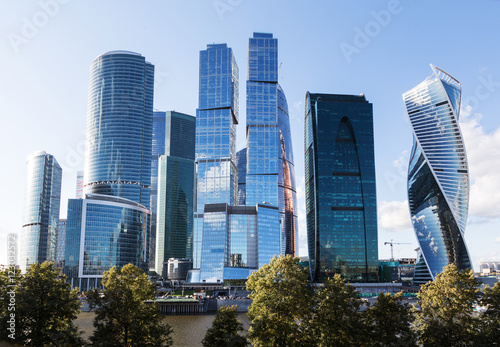Moscow city (Moscow International Business Center), Russia