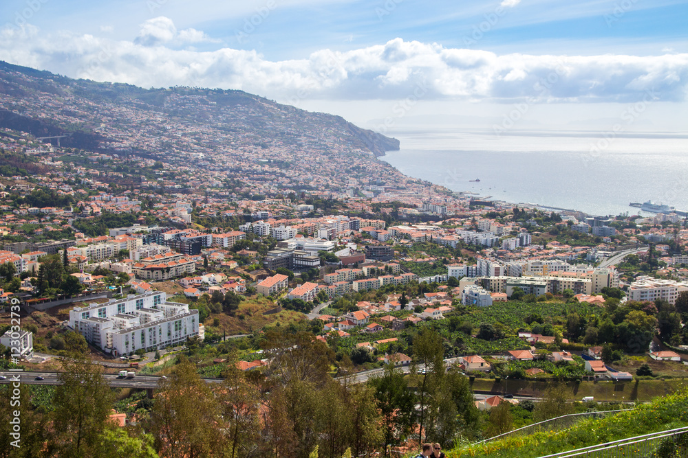 View over madeira