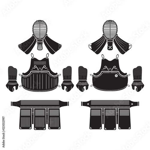 Kendo bogu or armor  photo