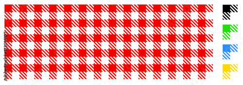 Vichy rouge - Red gingham