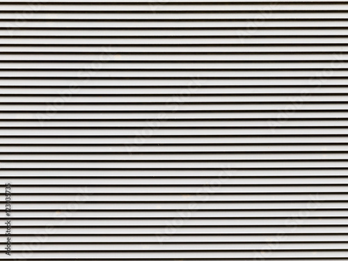 striped metal grille