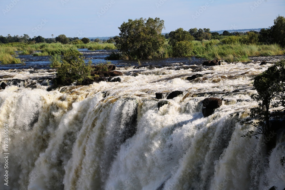 Victoria Falls in Zambia, Africa Victoria Falls in Zambia, Africa
