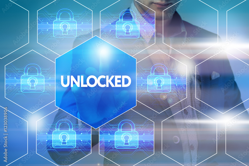 Fototapeta premium Business, technology, internet and networking concept. Businessm
