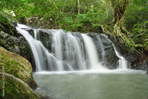 beautiful famous waterfalls at Jedkot  Saraburi  Thailand