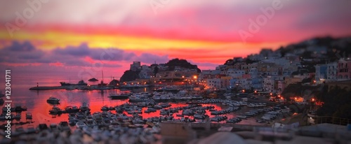 Obraz na płótnie Ponza - Isola di Ponza - Alba