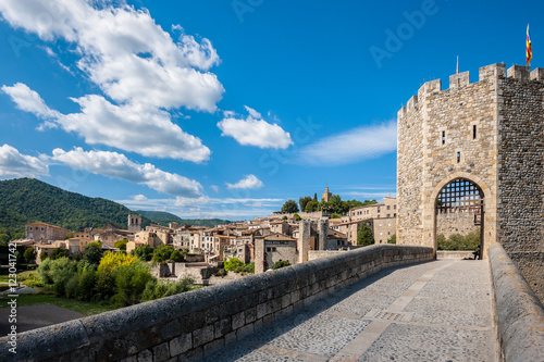 The bridge of Besalu