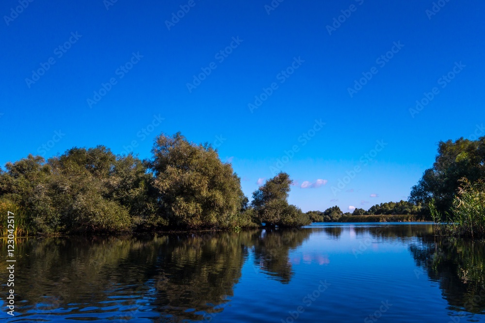 Seitenarm im Donaudelta