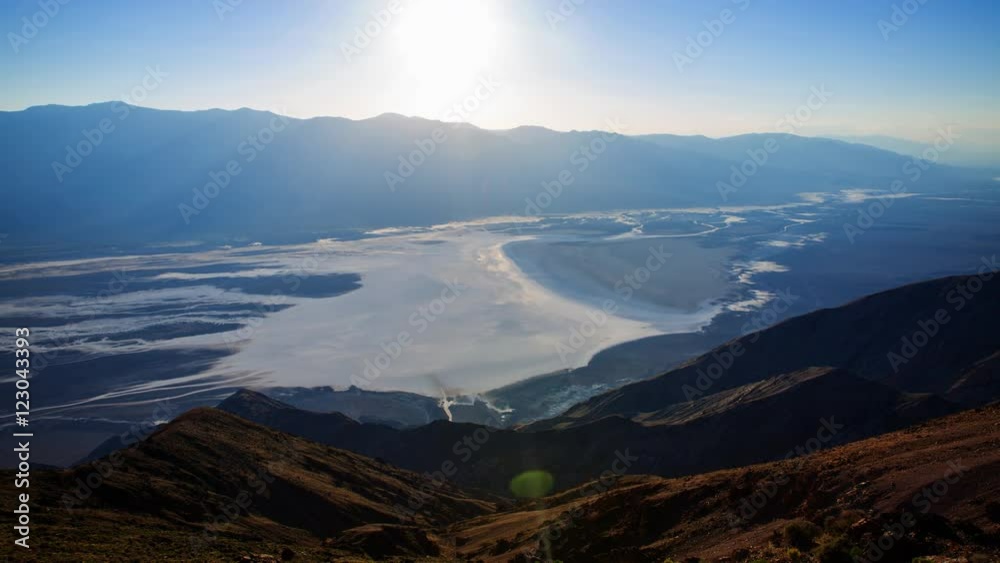 Time Lapse of Sunset over Badwater Salt Flat in Death Valley Time Lapse of Sunset over Badwater Salt Flat in Death Valley