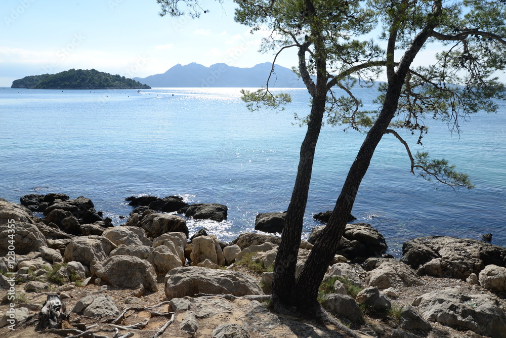 Küste an der Formentor-Halbinsel, Mallorca Küste an der Formentor-Halbinsel, Mallorca